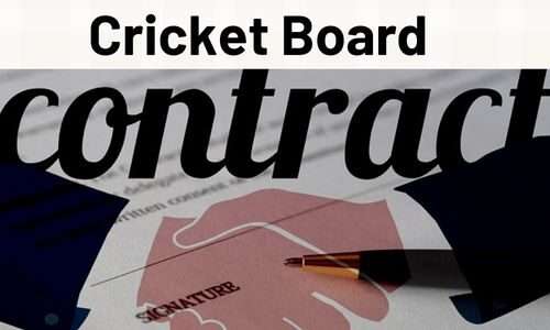 Cricket Board contract