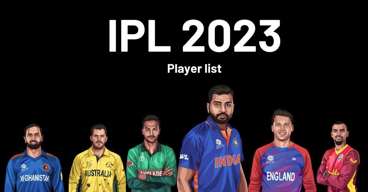IPL 2023 auction players