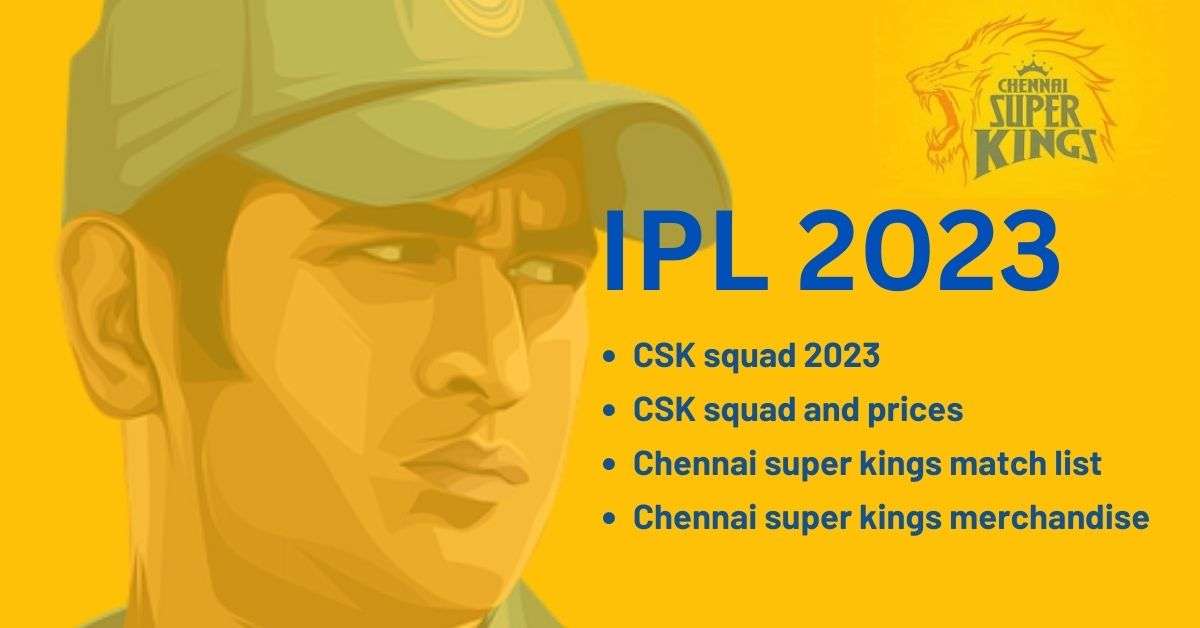 IPL 2023 CSK