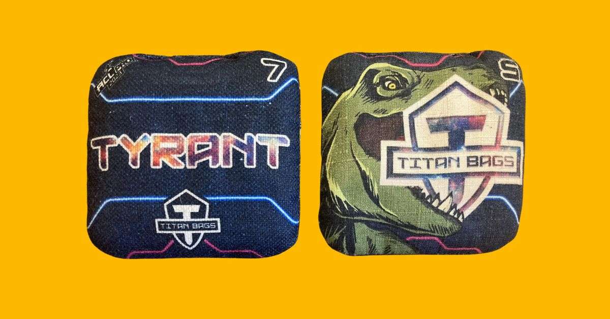 Tyrant from Titan Cornhole Bags Review