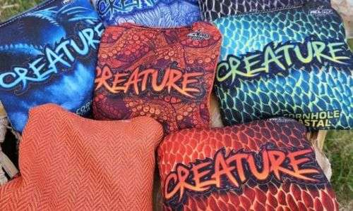 Coastal Creature Cornhole bags