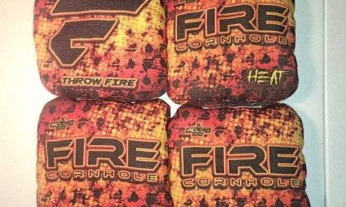 Fire Cornhole Heat bags