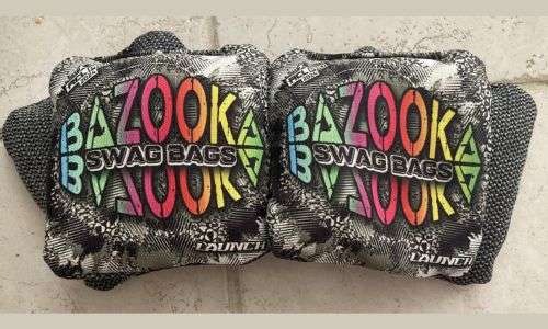 swag bazooka cornhole bags